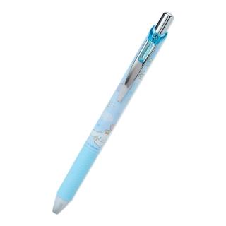 【小禮堂】大耳狗 原子筆 黑 0.5mm Pentel EnerGel - 藍動作款(平輸品)