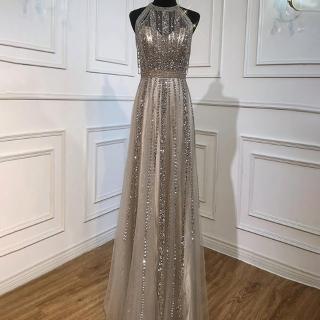 【女神婚紗禮服】極致削肩流蘇高貴氣質宴會晚禮服 LA71085(年會主持人 晚宴服)