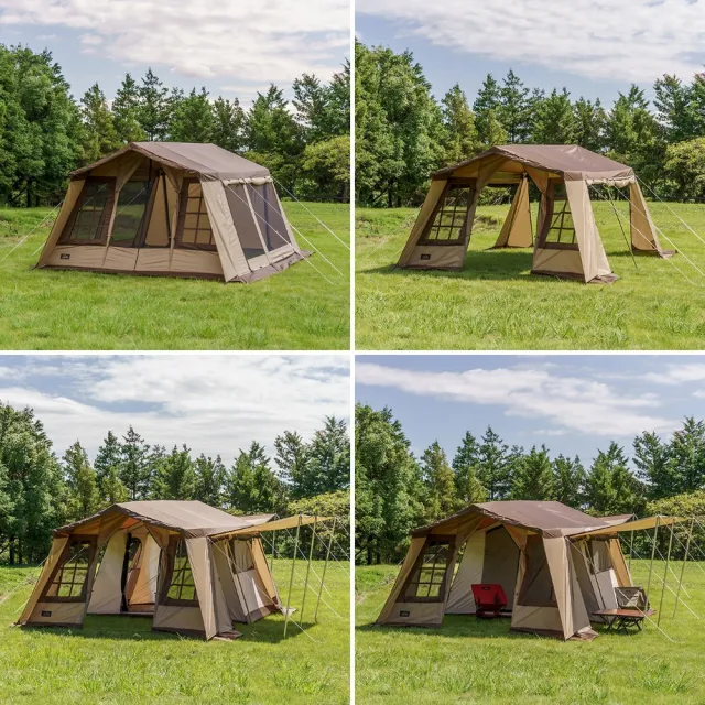 OGAWA】Type78R 2023年NEW復古格紋窗戶屋型lodge一房一廳OGAWA-2755