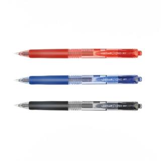 【三菱Uni】自動中性筆 0.38mm 2支入/組 UMN-138(黑/紅/藍)