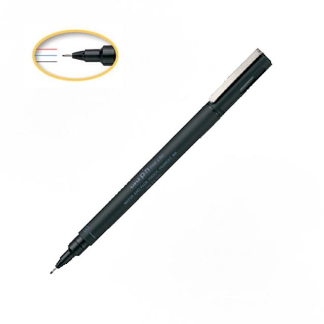 【三菱Uni】代用針筆 0.1mm 2支入/組 PIN01-200(黑/紅/藍)