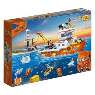 【BanBao 積木】海洋系列-遠洋探險隊(7408)