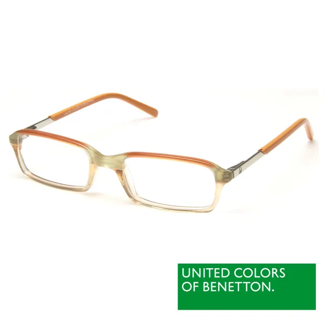 【BENETTON 班尼頓】專業兒童眼鏡 細框金屬質感系列(藍/橘/綠  BB016-01/03/04)