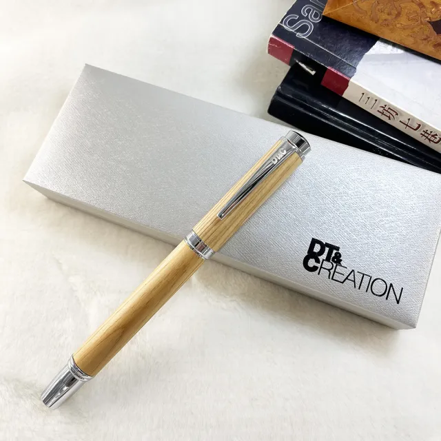【DT&CREATION】台灣檜木鋼筆(台灣檜木 鋼筆 送禮 自用)
