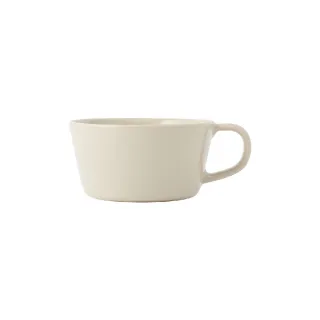 【MUJI 無印良品】炻器馬克杯/穀物用/灰米 直徑11.5cm