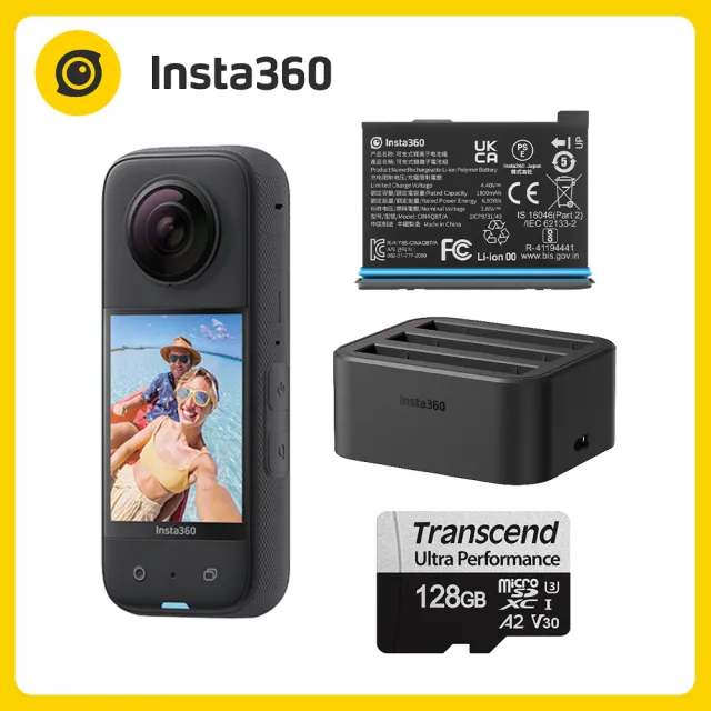 Insta360】ONE X3 大電量組全景防抖相機(公司貨) - momo購物網- 好評