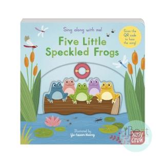 【iBezt】Five Little Speckled Frogs(Sing along with me附音檔QR CODE)