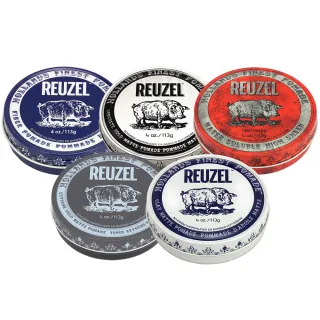 【REUZEL】福利品-豬油 髮蠟/髮泥/髮油 113g-包裝瑕疵品(任選)