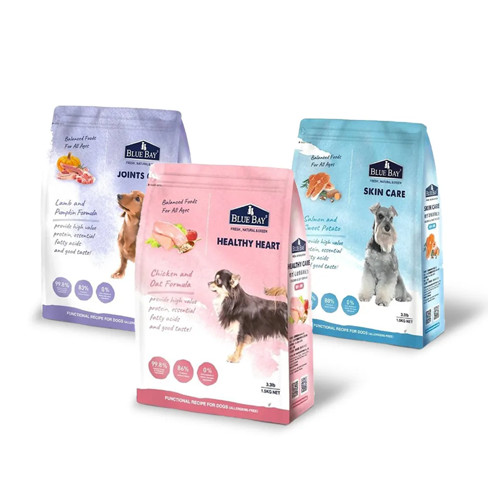 【Blue Bay 倍力】S30低敏配方犬用狗飼料 鮭魚/雞肉/羊肉 1.5KG(狗飼料 犬乾糧)