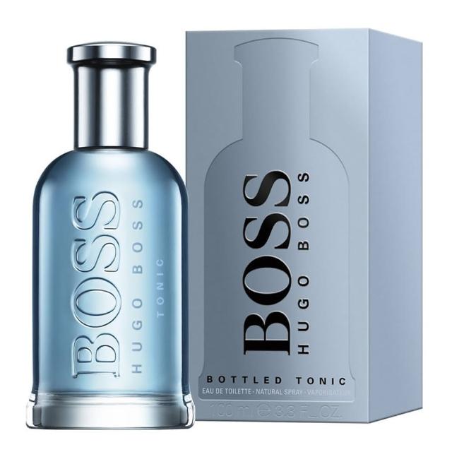 【HUGO BOSS】Bottled Tonic 勁藍自信男性淡香水100ml(專櫃公司貨)