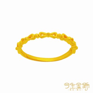 【今生金飾】蜜意戒(黃金戒指)