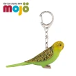 【Mojo Fun】動物模型-長尾鸚鵡鑰匙圈(綠)