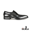 【Waltz】上班族首選 側V切口真皮 紳士鞋 皮鞋(512063-02 華爾滋皮鞋)