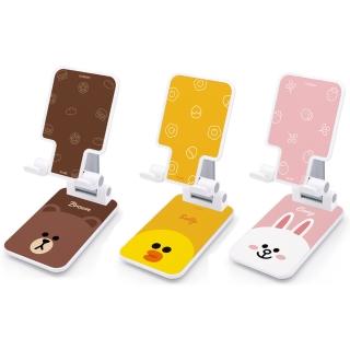 【GARMMA】折疊式可升降 攜帶式手機支架 LINE FRIENDS(追劇神器/懶人支架)