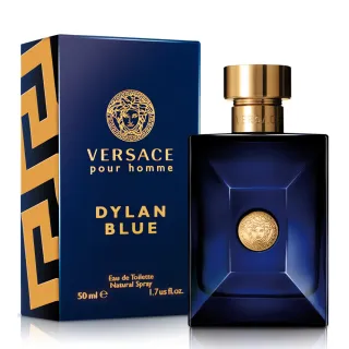 【Versace 凡賽斯】狄倫.正藍男性淡香水50ml(專櫃公司貨)