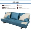 【BN-Home】FASSON弗森多功能摺疊沙發床(沙發/雙人沙發/沙發床)