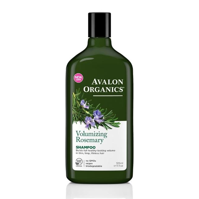 【AVALON ORGANICS】迷迭香豐盈精油洗髮精(325ml/11oz)