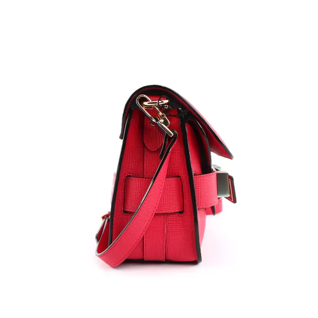 【PROENZA SCHOULER】mini 新款金釦 防刮牛皮 PS11(洋紅色)