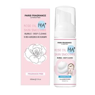 【paris fragrance巴黎香氛】玫瑰HA胺基酸淨柔洗顏幕斯150ml(新增玫瑰及胺基酸/臉部清潔/洗臉/保濕)