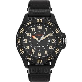 【TIMEX】天美時 遠徵系列 42毫米戶外手錶 黑 TXTW4B26300