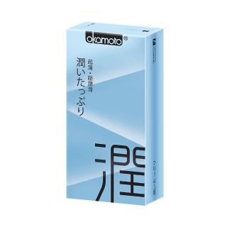 【okamoto 岡本】CITY極潤型保險套10入/盒(加有潤滑劑/原色/CITY超薄系列)