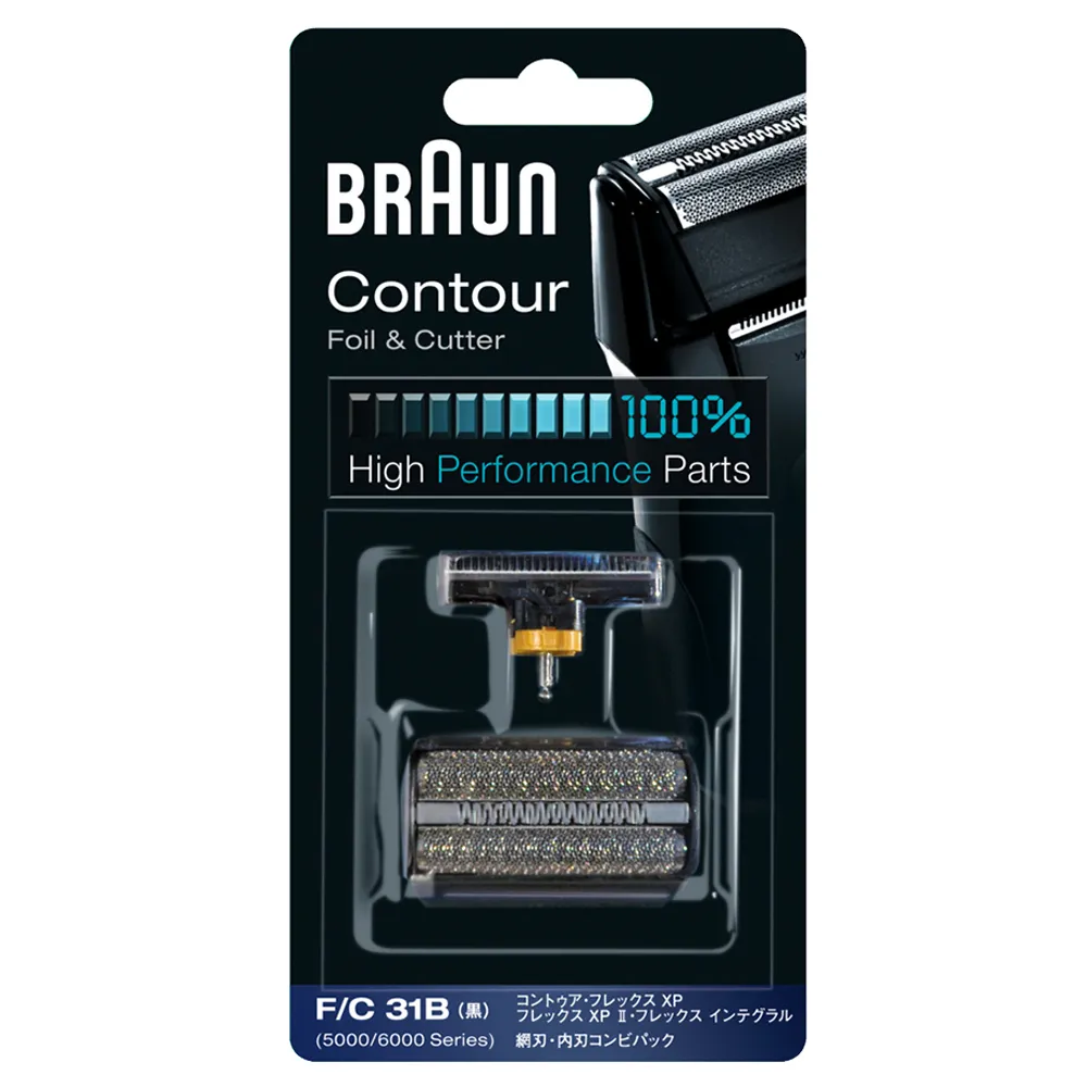 【德國百靈BRAUN】刀頭刀網組 31B(德國原裝公司貨 電動刮鬍刀專用)