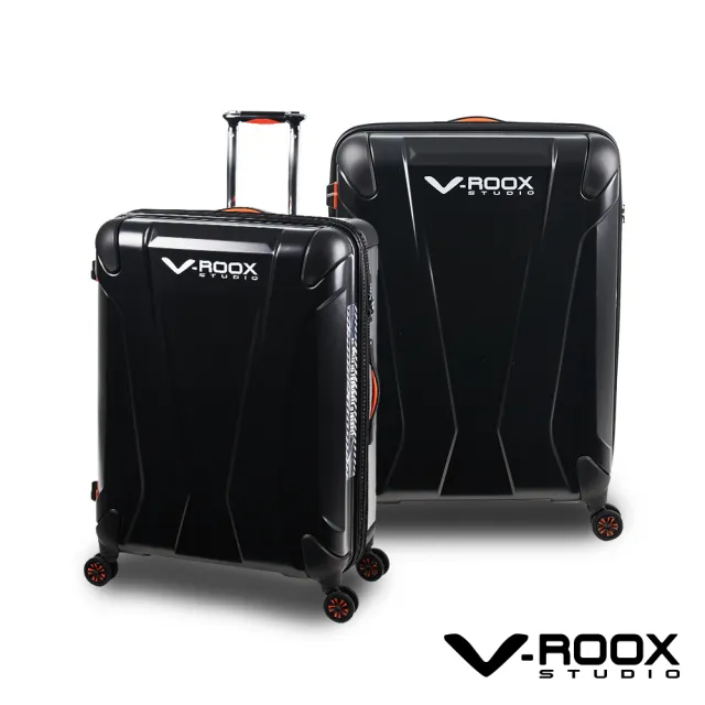 【V-ROOX STUDIO】母親節 AXIS 26吋 硬殼防爆雙層拉鍊可擴充行李箱 AXIS-59204(4色可選 雙層拉鍊 可擴充)