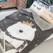 【BELLE VIE】精梳棉四件式涼被床包組 北極熊(雙人)