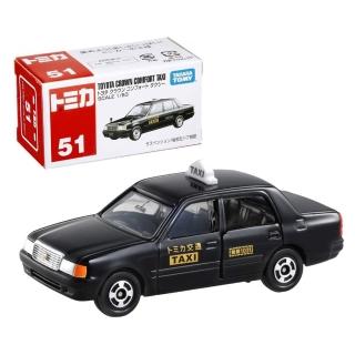 【TOMICA】多美小汽車 豐田黑色計程車 No.051