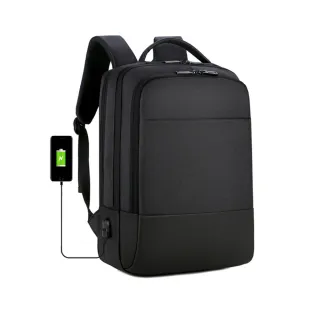 【H.S】雙11 雙子星電腦平板背包15.6吋黑色(HD1902BK)