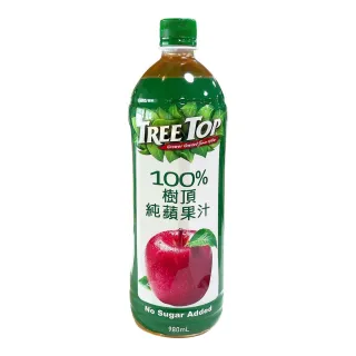 【Tree Top 樹頂】100%純蘋果汁980ml*3入
