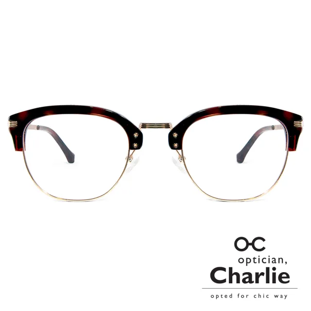 【Optician Charlie】韓國亞洲專利光學眼鏡OU系列(玳瑁 OU DE)