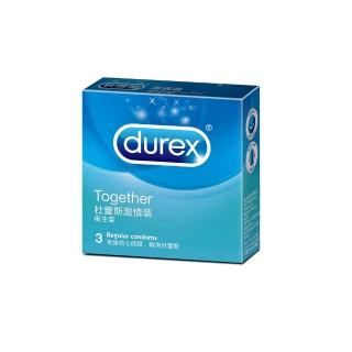 【Durex杜蕾斯】激情裝保險套3入/盒