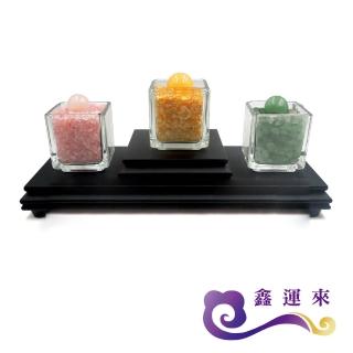 【鑫運來】三陽開泰水晶聚寶鎮
