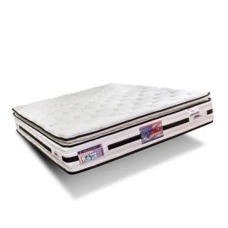 【美國名床BIA】Warm 獨立筒床墊-6×7尺特大雙人(涼感冰晶紗+天然乳膠)