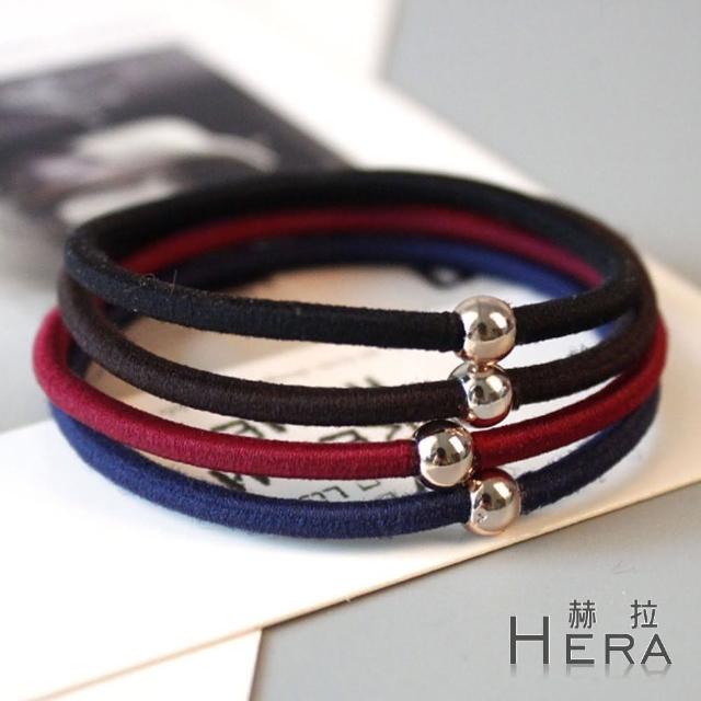 【HERA 赫拉】ll現貨ll金屬珠珠基礎髮圈/髮束-十入組(現貨瘋搶中)