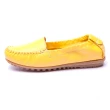 【ee9】MIT純手工馬克縫超柔軟樂福豆豆鞋-黃色-82502   80(樂福豆豆鞋)
