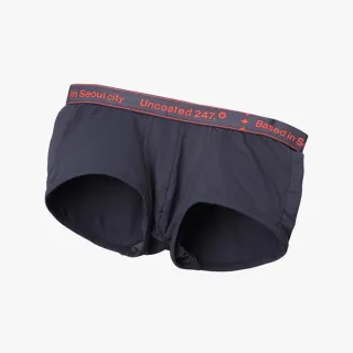 【Uncoated 247】LOW RISE 沁涼運動平口內褲 v2 黑炭灰(輕薄親膚 透氣舒適)