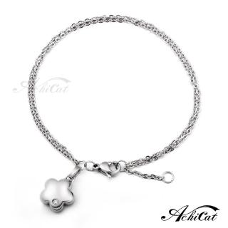 【AchiCat】手鍊．雙鍊式．花朵(新年禮物)