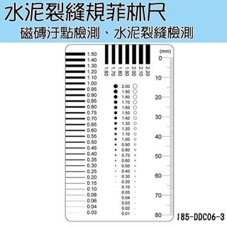 【職人工具】185-DDC06-3 點線規 定製汙點卡規 對照卡 外觀檢驗規 刮傷異物卡(卡規 水泥裂縫規 菲林尺)