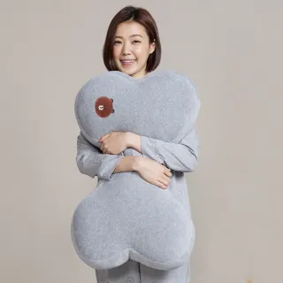 【YVONNE 以旺傢飾】LINE 立體大骨頭抱枕(LINE FRIENDS)