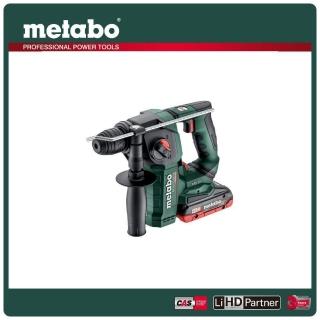 【metabo 美達寶】18V鋰電無刷三用鎚鑽4.0Ah單電套裝組(BH 18 LTX BL 16)