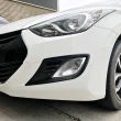 【IDFR】Hyundai 現代 Elantra 2010~2015 消光黑 霧燈框 霧燈罩(前保險桿霧燈飾框)