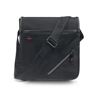 【OverLand】美式十字軍 - 直立個性掀蓋造型斜背包(5631)