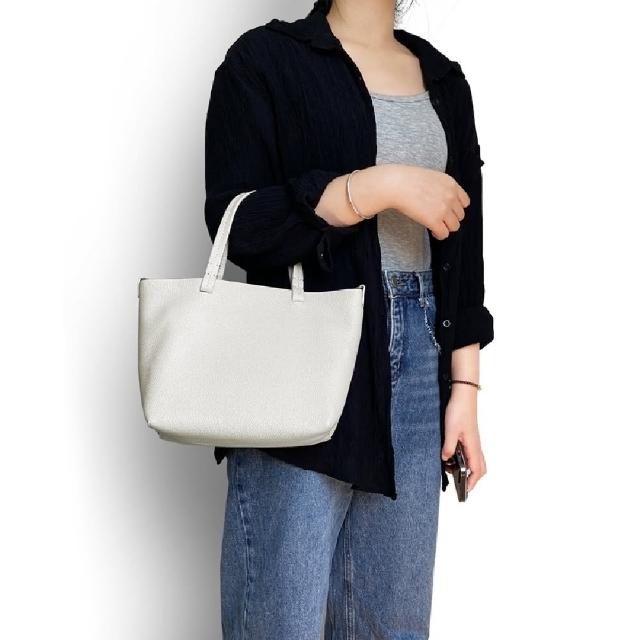 【巴黎精品】現貨+預購 手提包真皮側背包(韓版時尚簡約腋下女包包a1bh46)