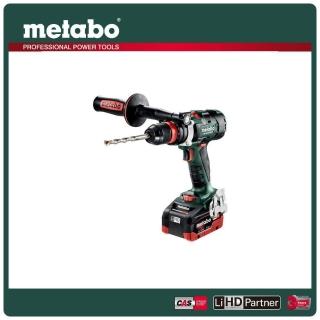 【metabo 美達寶】18v鋰電無刷脈衝三速電鑽-快拆5.5ah套裝組(bs 18 ltx 3bl q i)