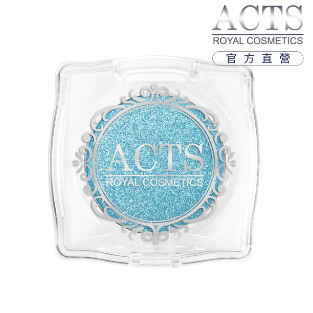 【ACTS 維詩彩妝】璀璨珠光眼影 霓彩湖藍6503