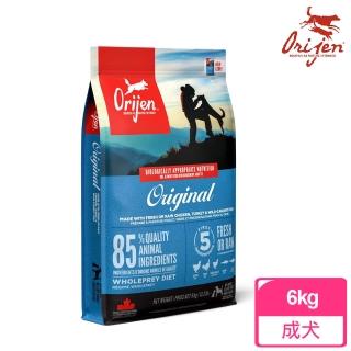 【Orijen】歐睿健 鮮雞成犬 無穀配方6KG(牧野鮮雞+新鮮蔬果)