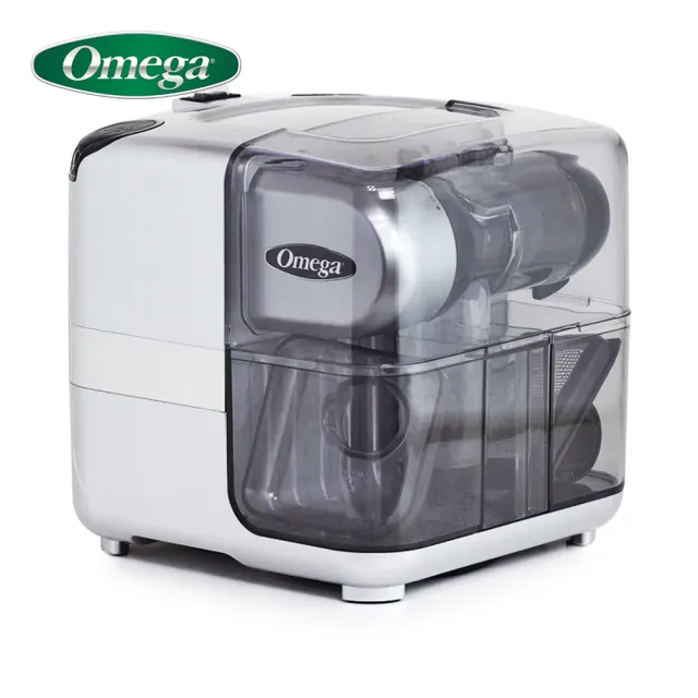 【OMEGA 歐米茄】美國Omega QBar JCUBE500 2色 冷萃慢磨機(廚房家電多功能機)