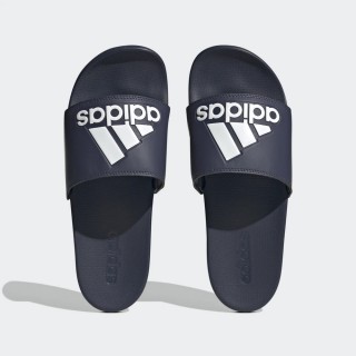 【adidas 愛迪達】ADILETTE COMFORT 男 運動拖鞋 藍(H03616)